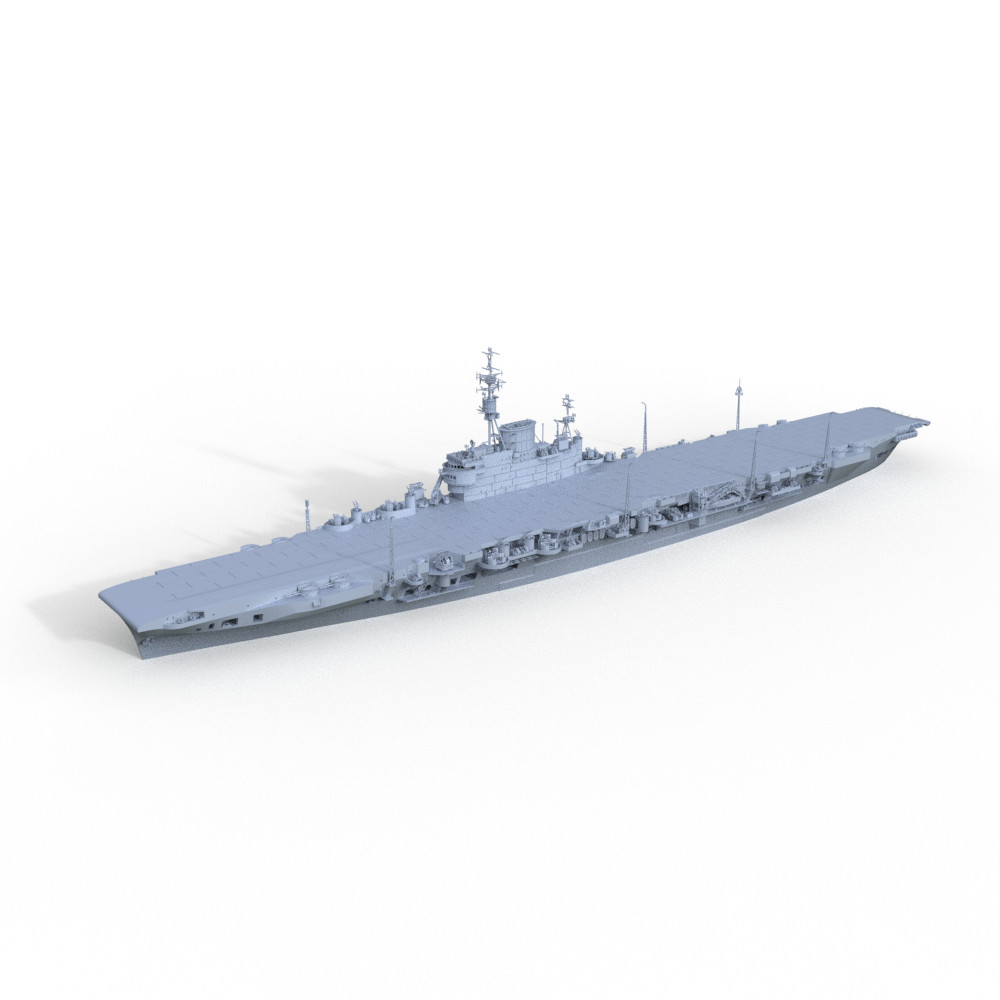 1/600 Model Kit British HMS Implacable Class Aircraft Carrier