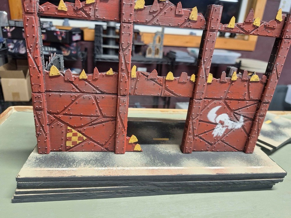 Tabletop Terrain - Wargaming Terrain - 40K Compatible Terrain - Ork Terrain