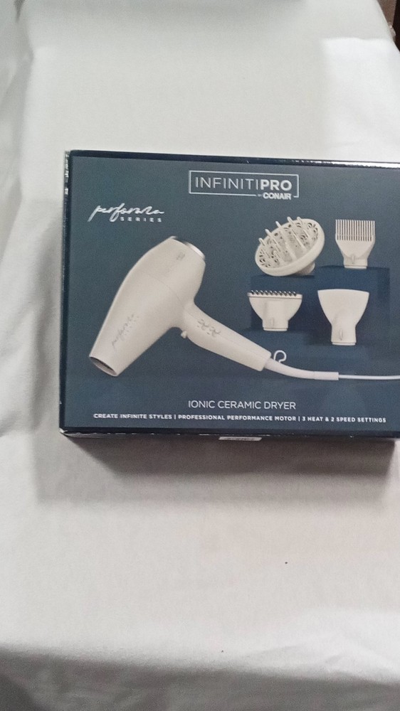 Conair InfinitiPRO Performa Ionic Ceramic Dryer Adjustable Heat Diffuser