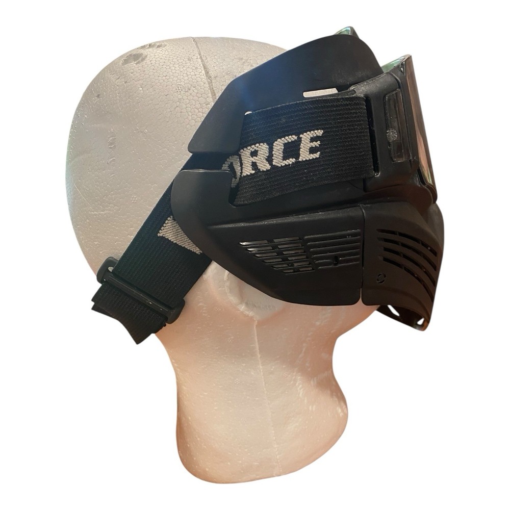 VFORCE Profiler Paintball Mask Black Adjustable USED