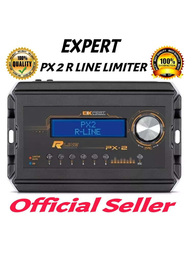 Expert Electronics PX2 R Line Limiter 6 Channels Audio Processor - New Model