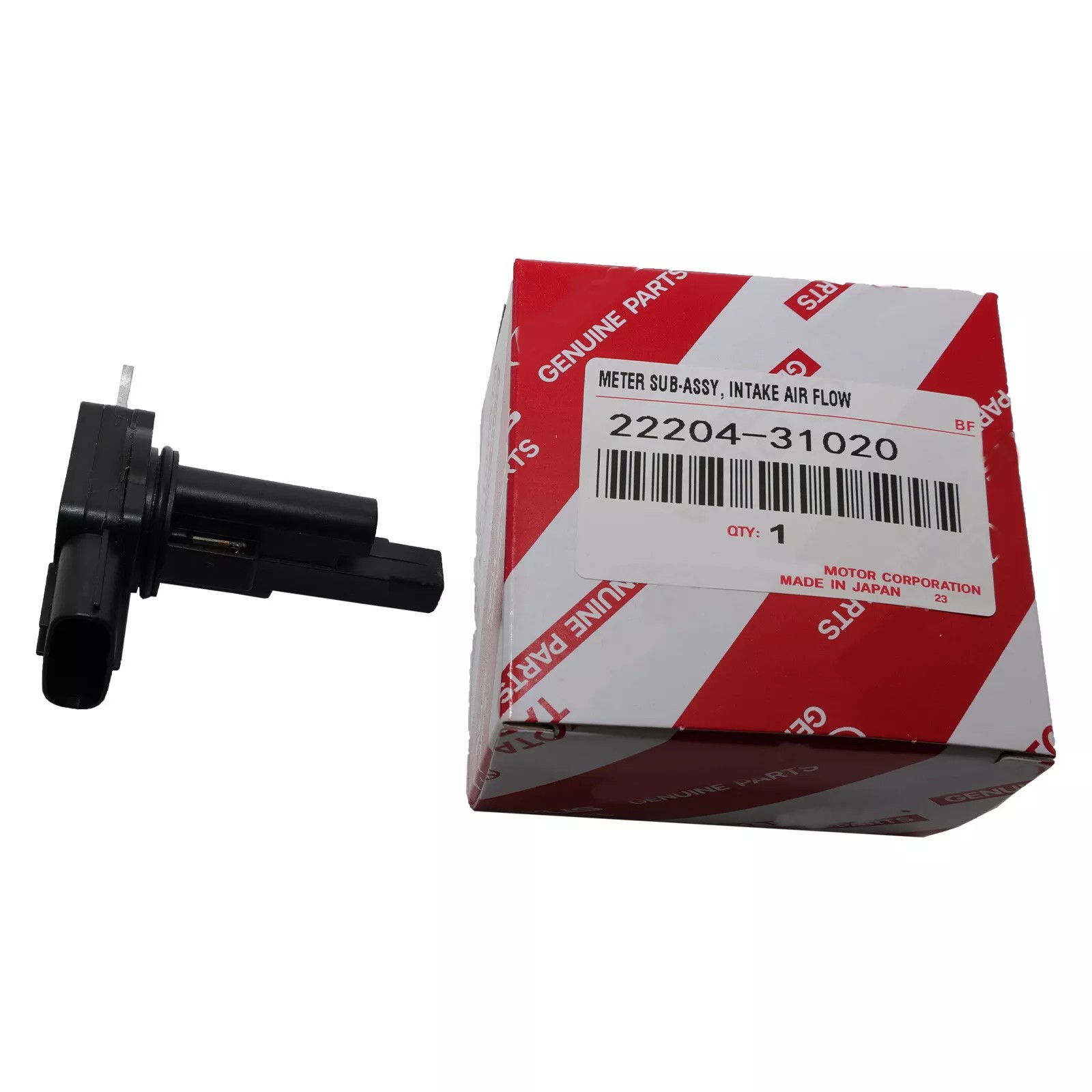 OEM DENSO 22204-0V020 Mass Air Flow Meter MAF Sensor For 2005-2022 Toyota Lexus