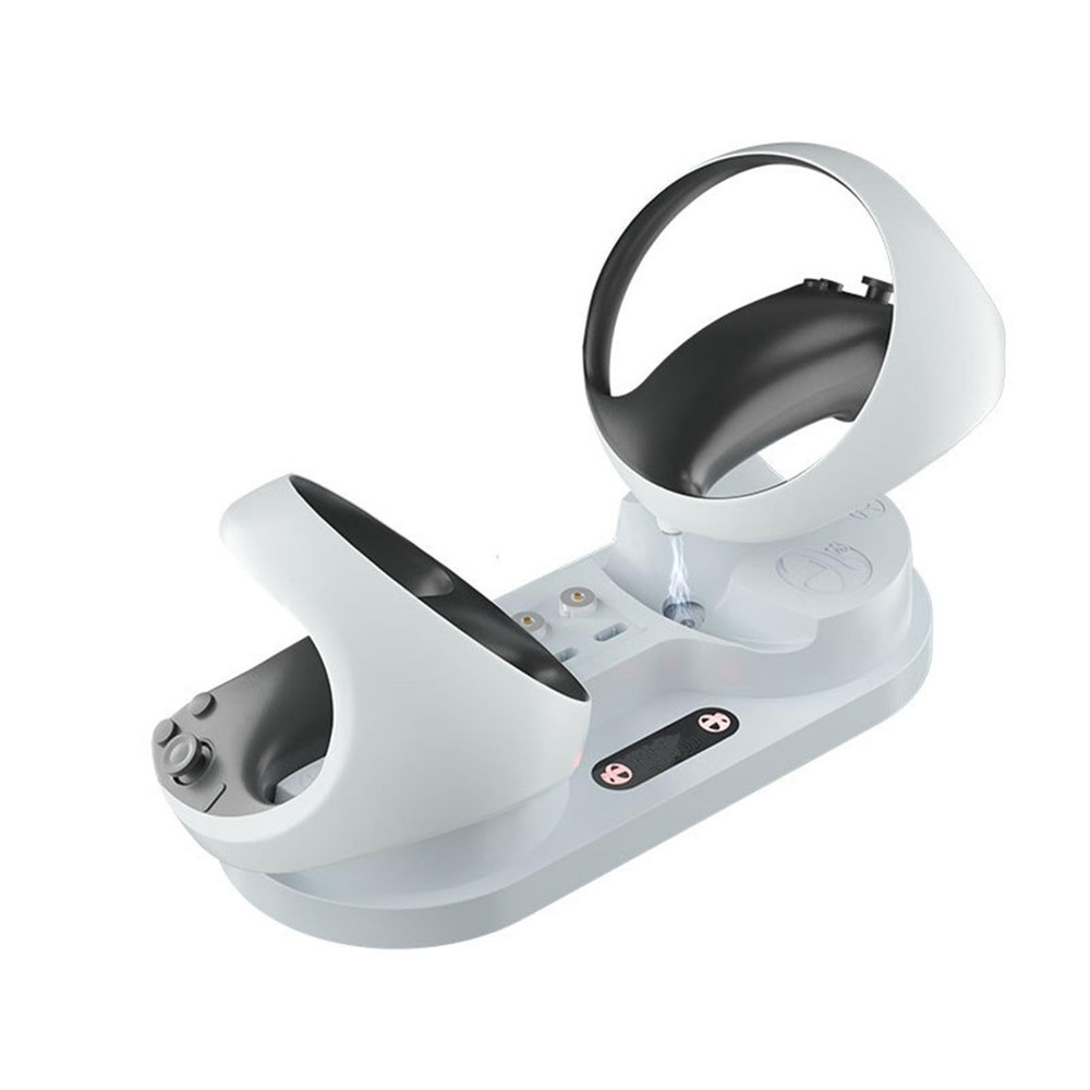 2 IN 1 Charging Dock Stand Base Charger For PS5 PS VR2 Controllers Console
