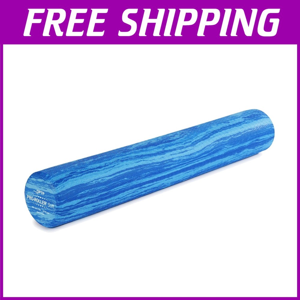 Pro-Roller Soft Density Foam Roller - Blue 36" Pilates