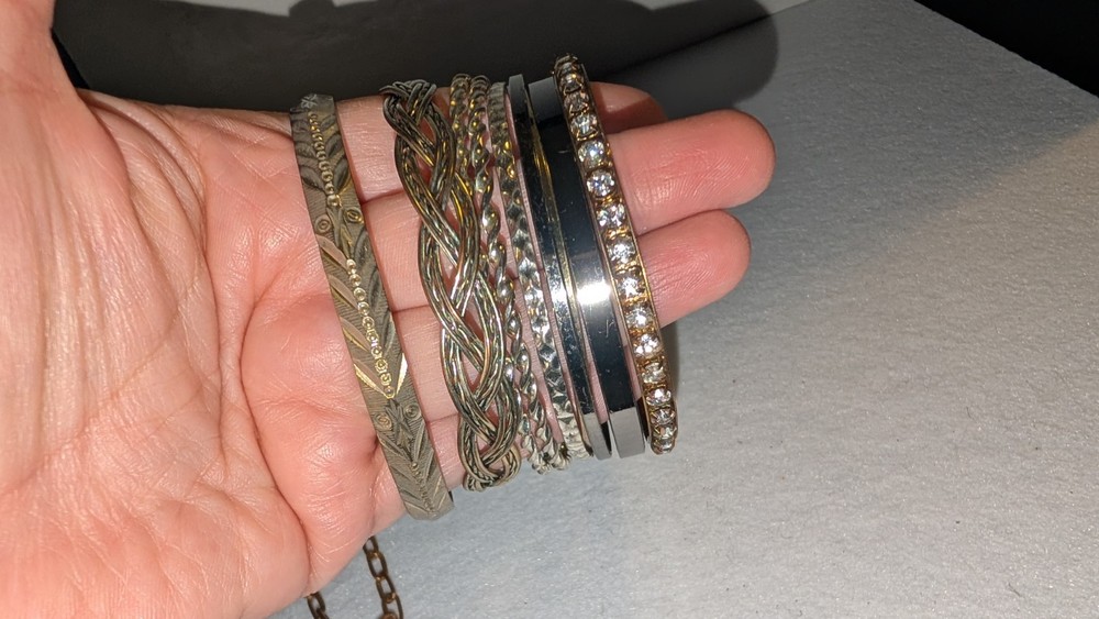 Vintage 9 PC Bangle Set Y2K