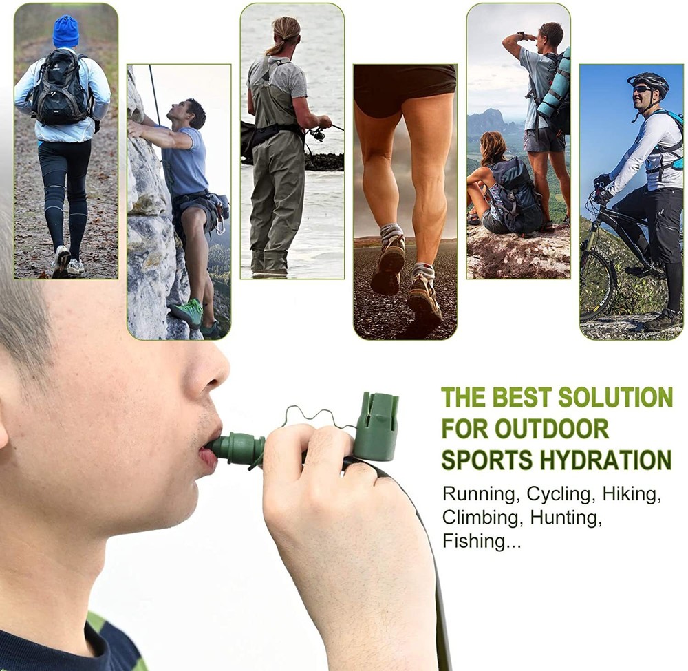 2L Water Bladder Backpack Hydration System Camel bak Pack Bag Camping Hiking US