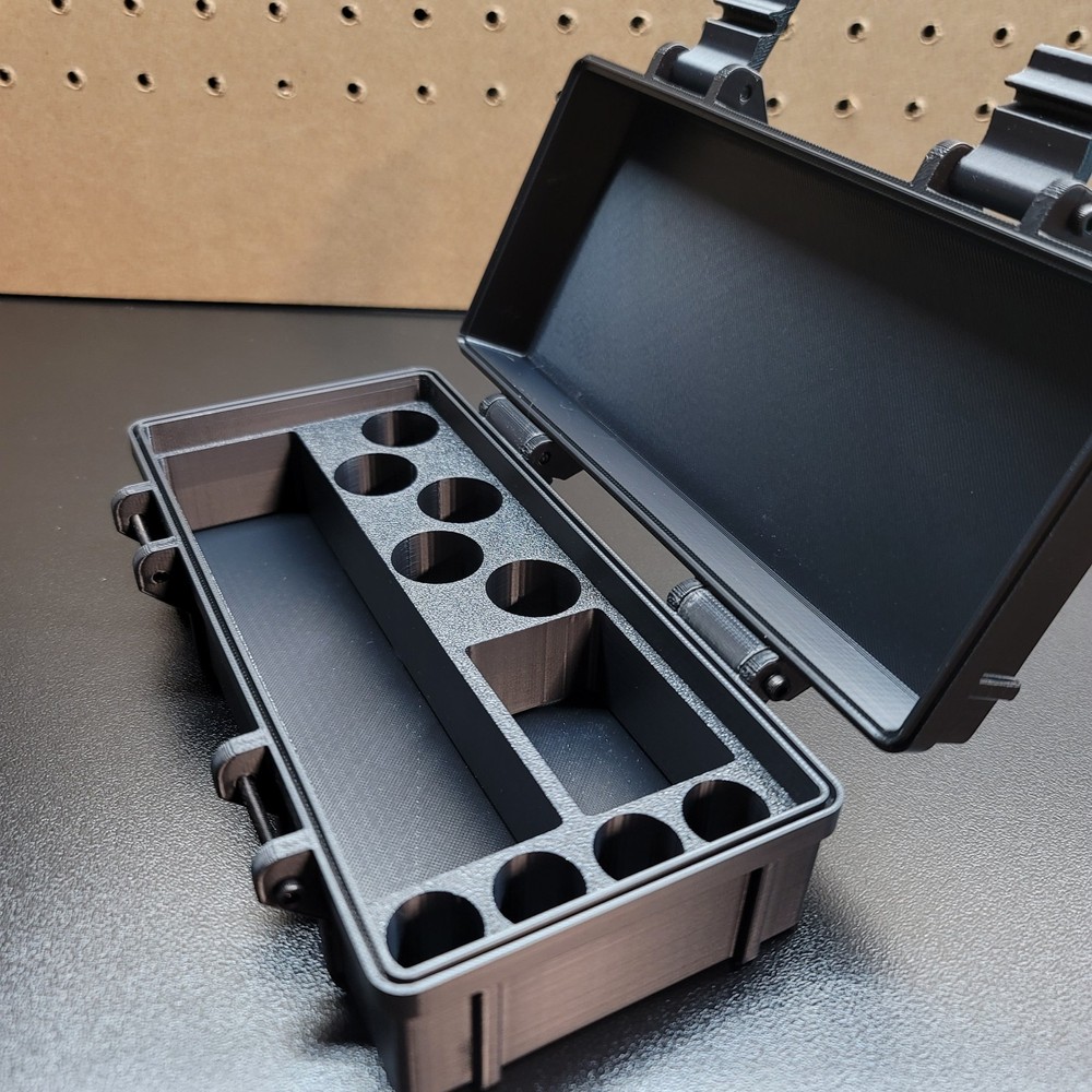 Peptide Storage Case Starter Kit – Mixed Vials , Loaded Syringes, Includes CAPS!