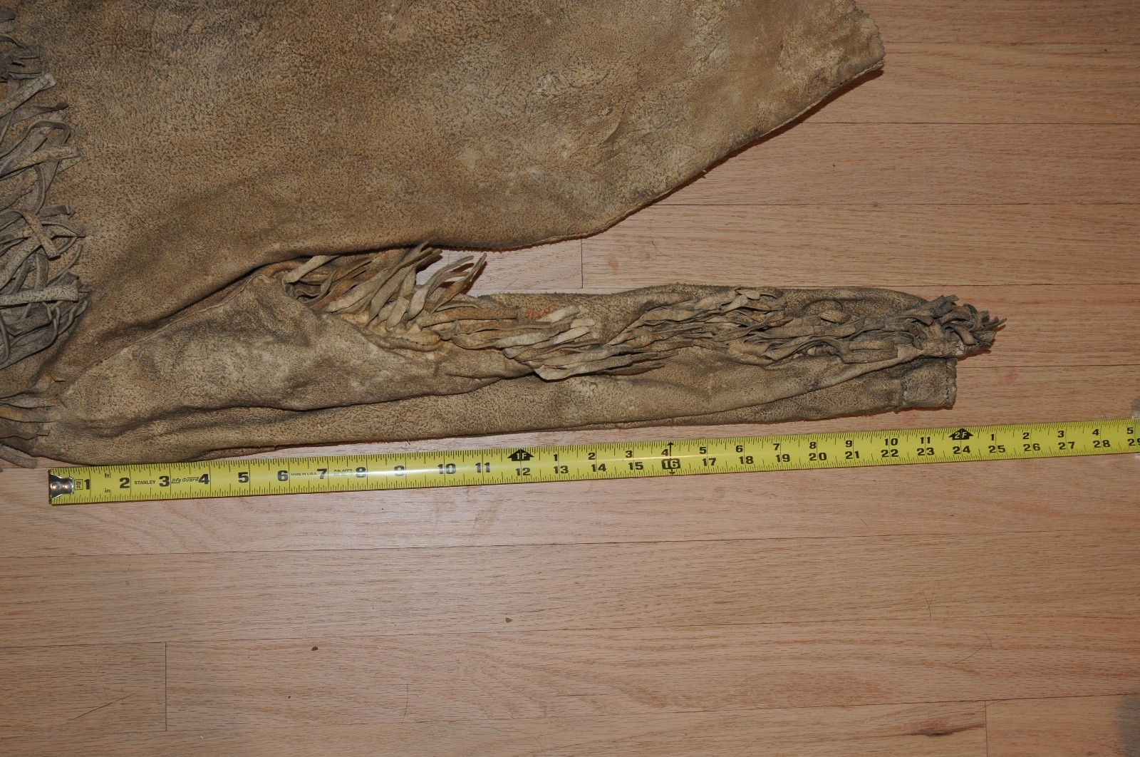 Early Vintage Native American Deer Skin Buck Skin Beaded Shirt and Pants Old****