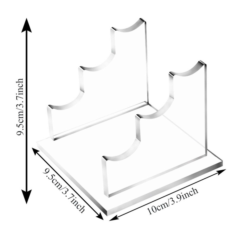 Acrylic Display Rack, Makeup Brush Rack Desk Accessories