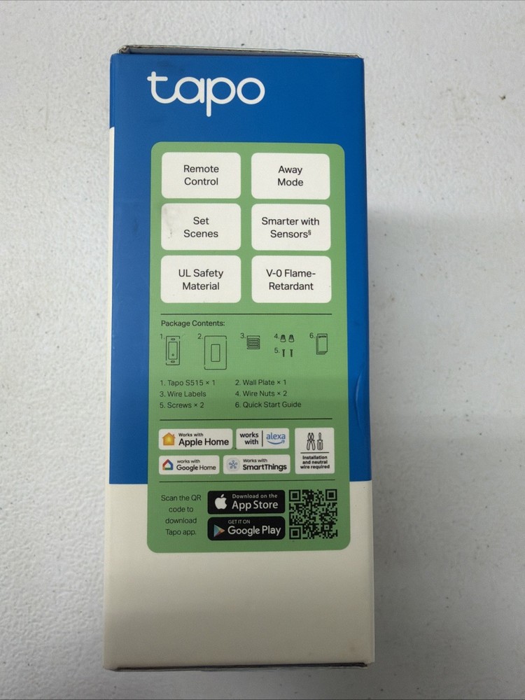 TP-Link Tapo S515 Smart Wi-Fi Light Switch – Single Pole - ECS