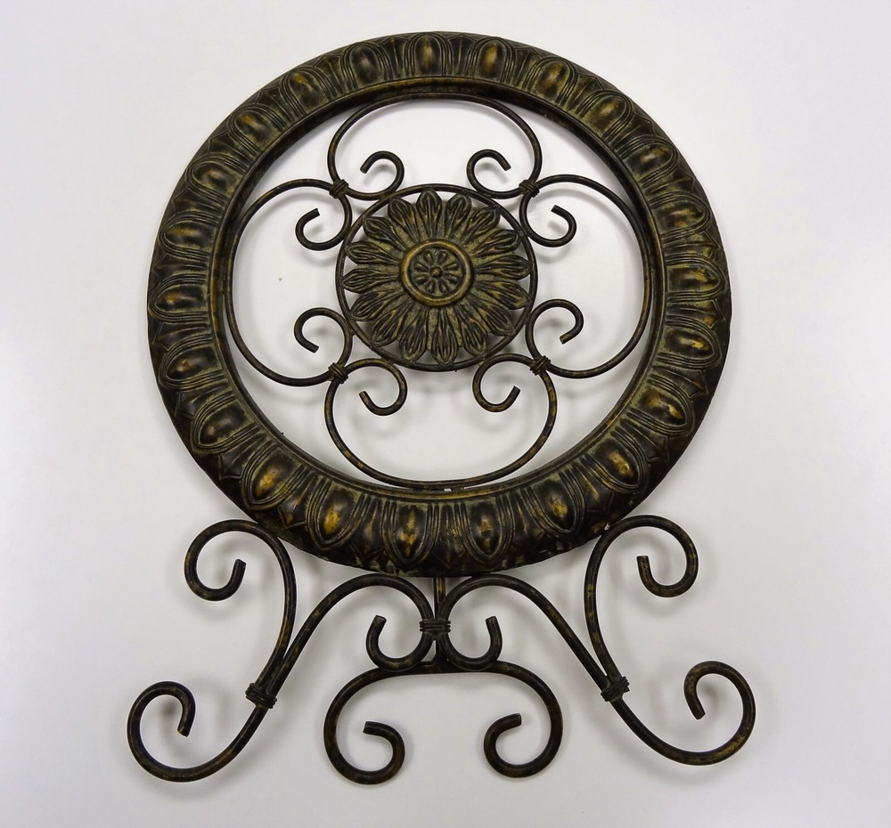 Vintage Brass Table Top Display