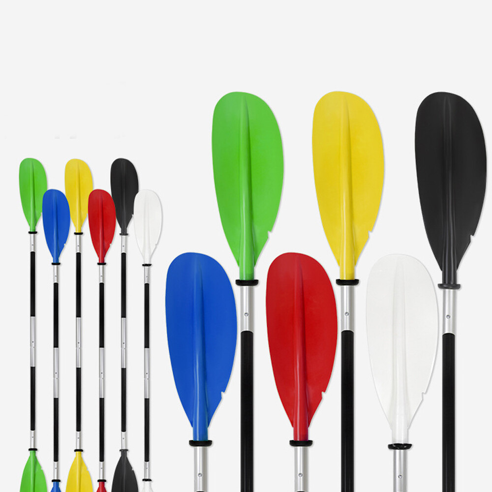 Double-Ended Kayak Paddle 220cm Detachable Lightweight Aluminum Canoe Afloat Oar