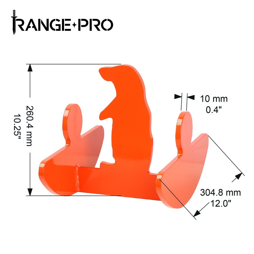 Centerfire Rifle Gopher Rocking Target