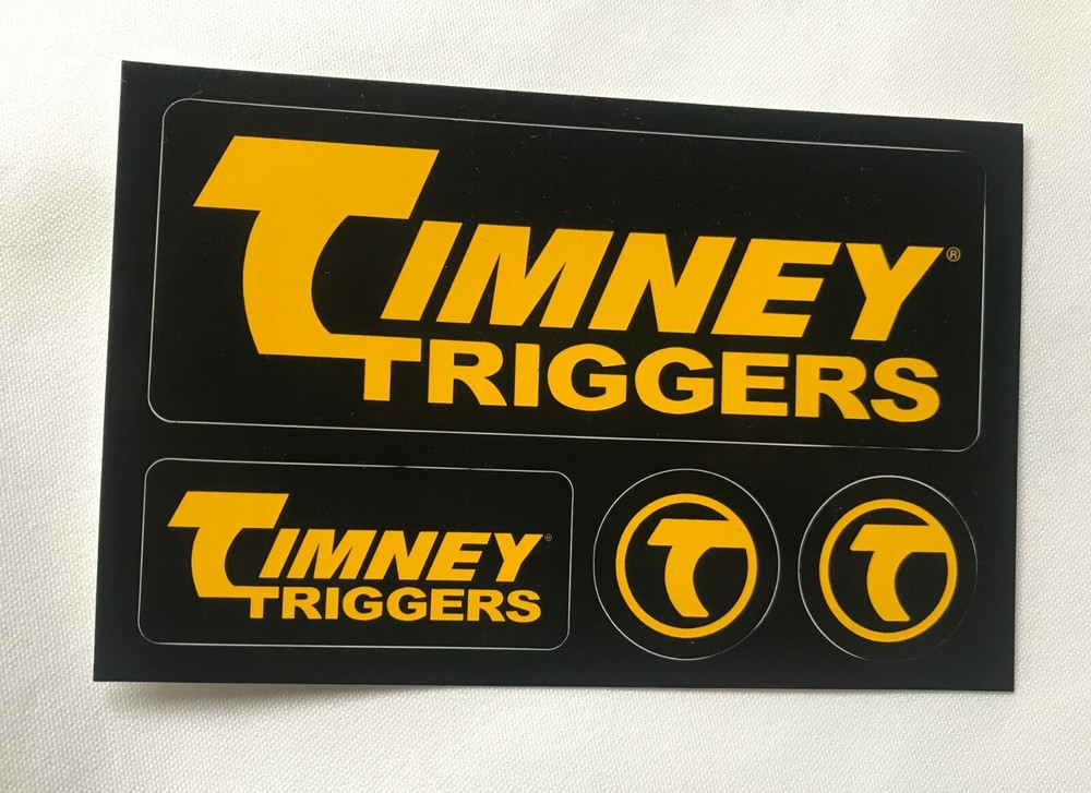 Timney Triggers Sticker Decal set