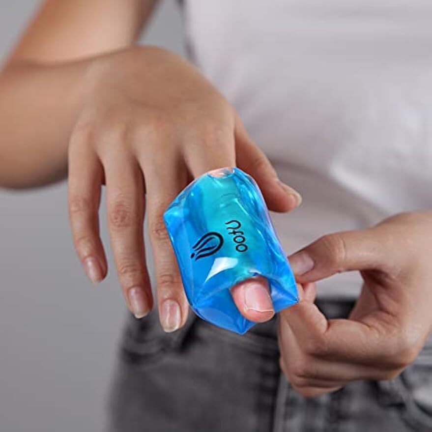 Finger Ice Pack Reusable Gel Ice Toe Cold Compression Sleeve Injuries Sprains