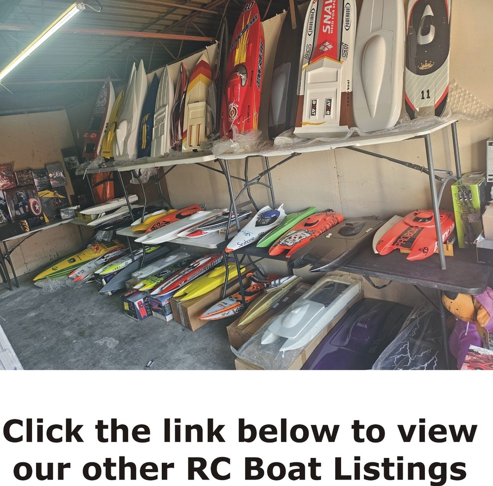 Custom Heavy 41" V RC Racing Boat Hull - 9lbs