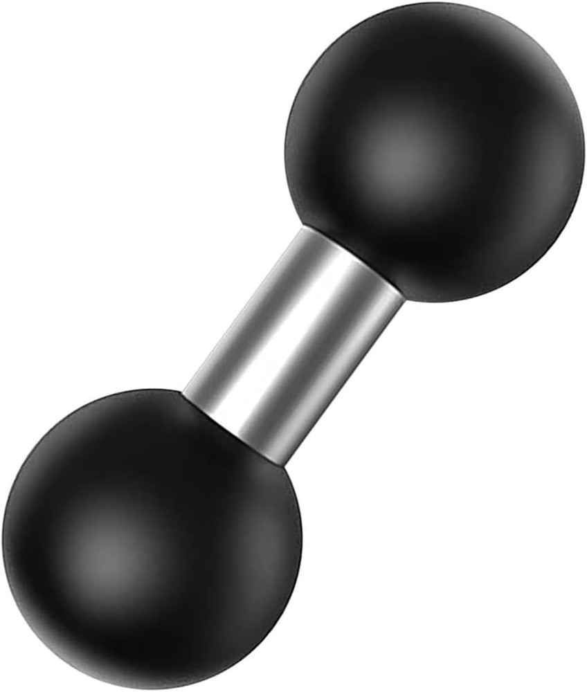 Double 1"" Ball Mount Base Ball Adapter Compatible with RAM Mounts B Size Double