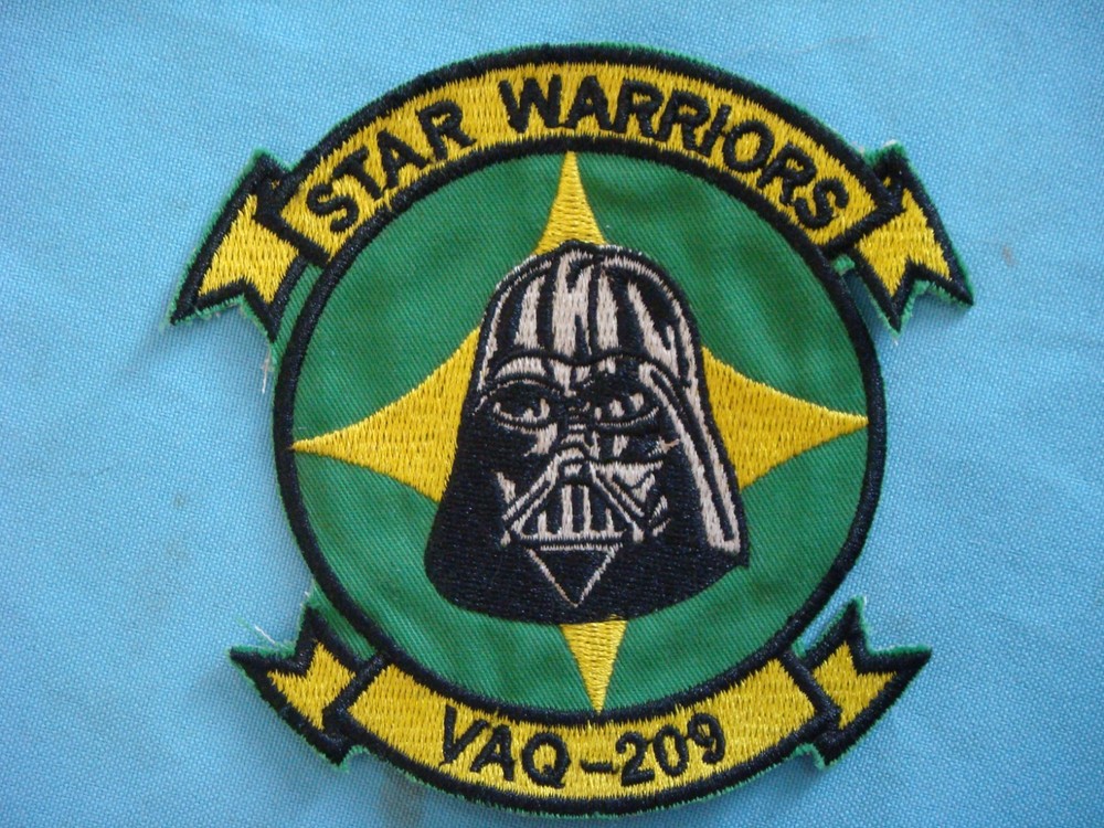 PATCH US NAVY ELECTRONIC ATTACK SQUADRON 209 VAQ-209 "STAR WARRIORS"