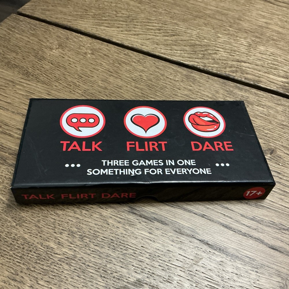 Talk Flirt Dare Card Game
