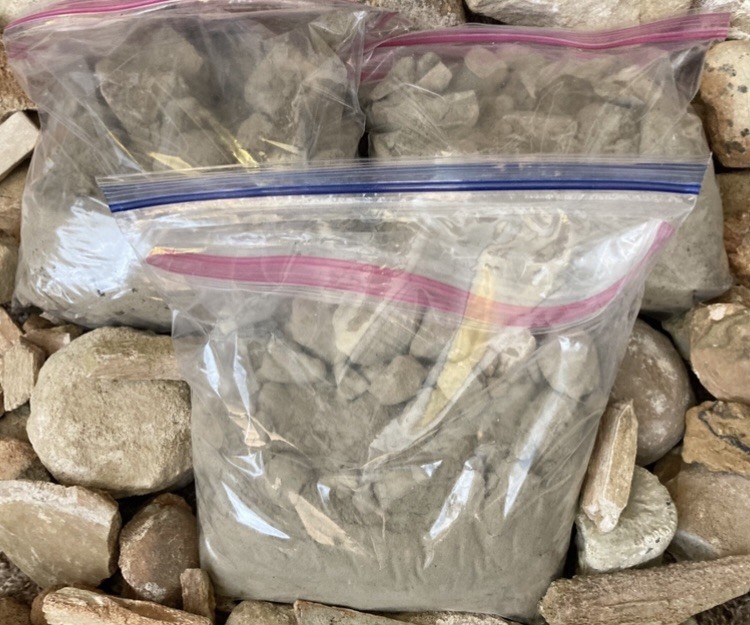 Miocene Era Micro-Fossil Gravel Bags from Sharktooth Hill: Bakersfield, Ca