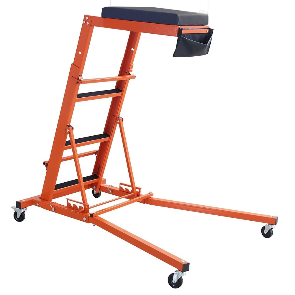 Foldable Topside Automotive Engine Creeper Heavy Duty Adjustable Creeper 400 lbs