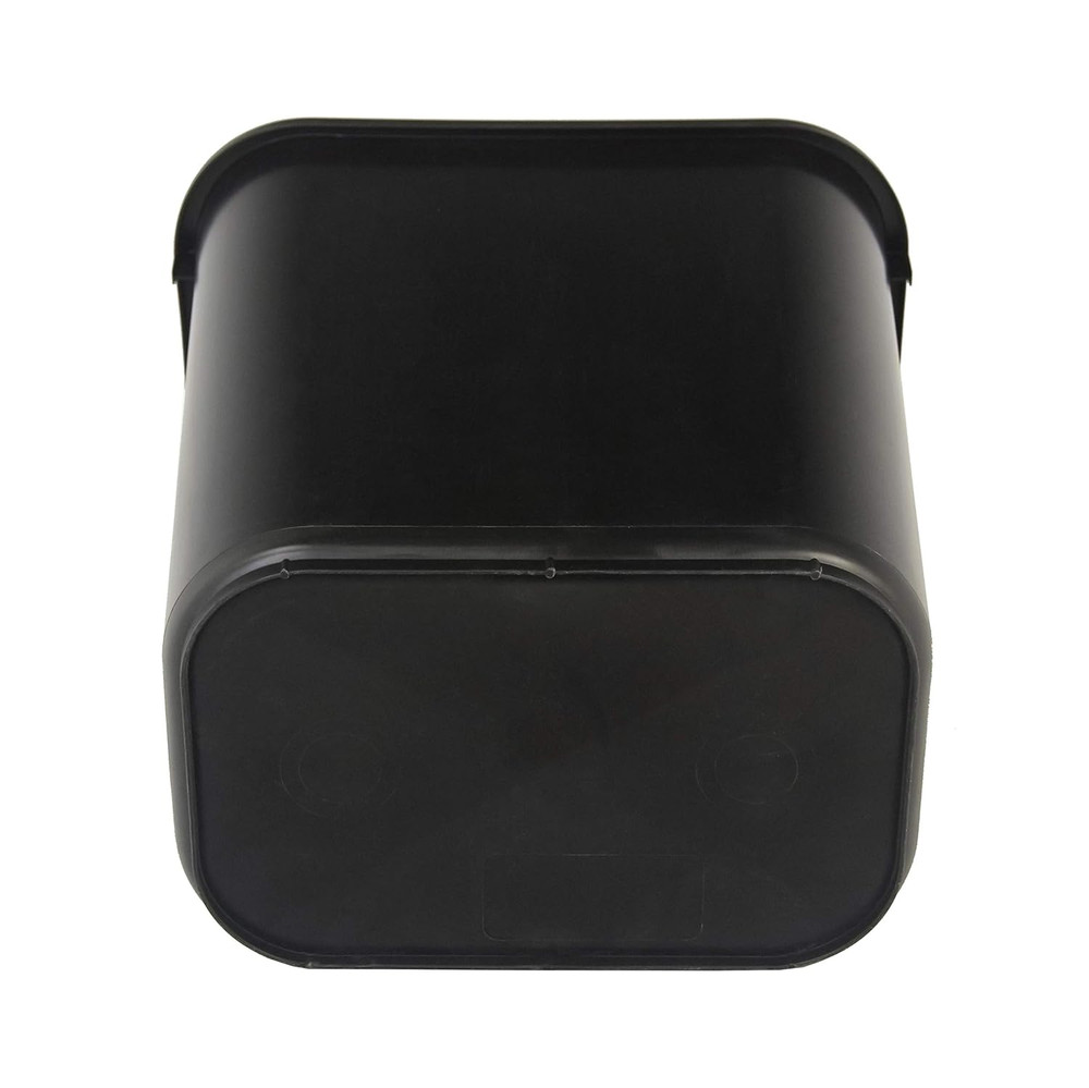 Rectangular Commercial Office Wastebasket, Easy to Clean, Space-Saving, 10 Gallo