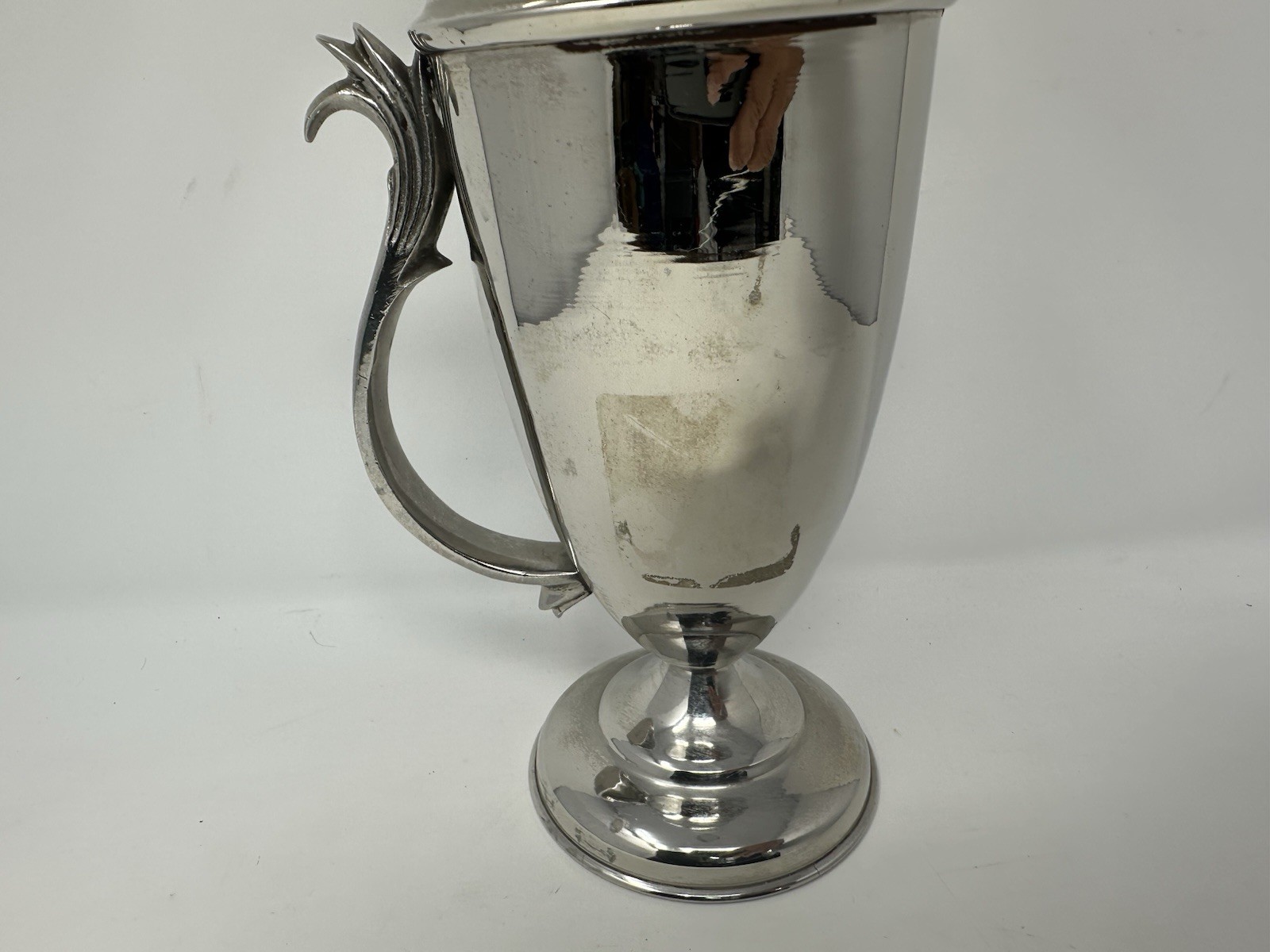 Rooster Cocktail Shaker Restoration Hardware Silver Plate Art Deco Style