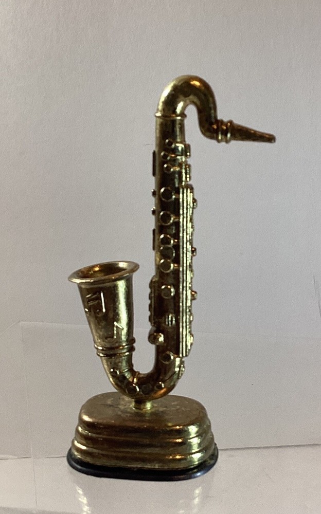 Diecast Bronze Pencil Sharpener Saxophone