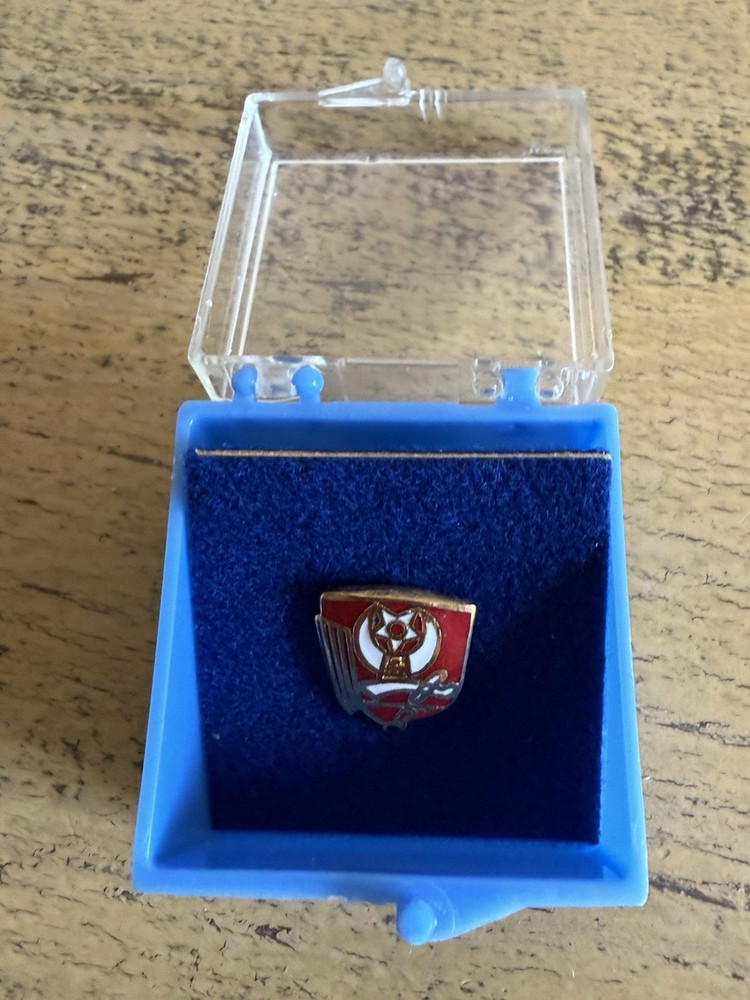 Vintage Masonic Tie Tack With Case