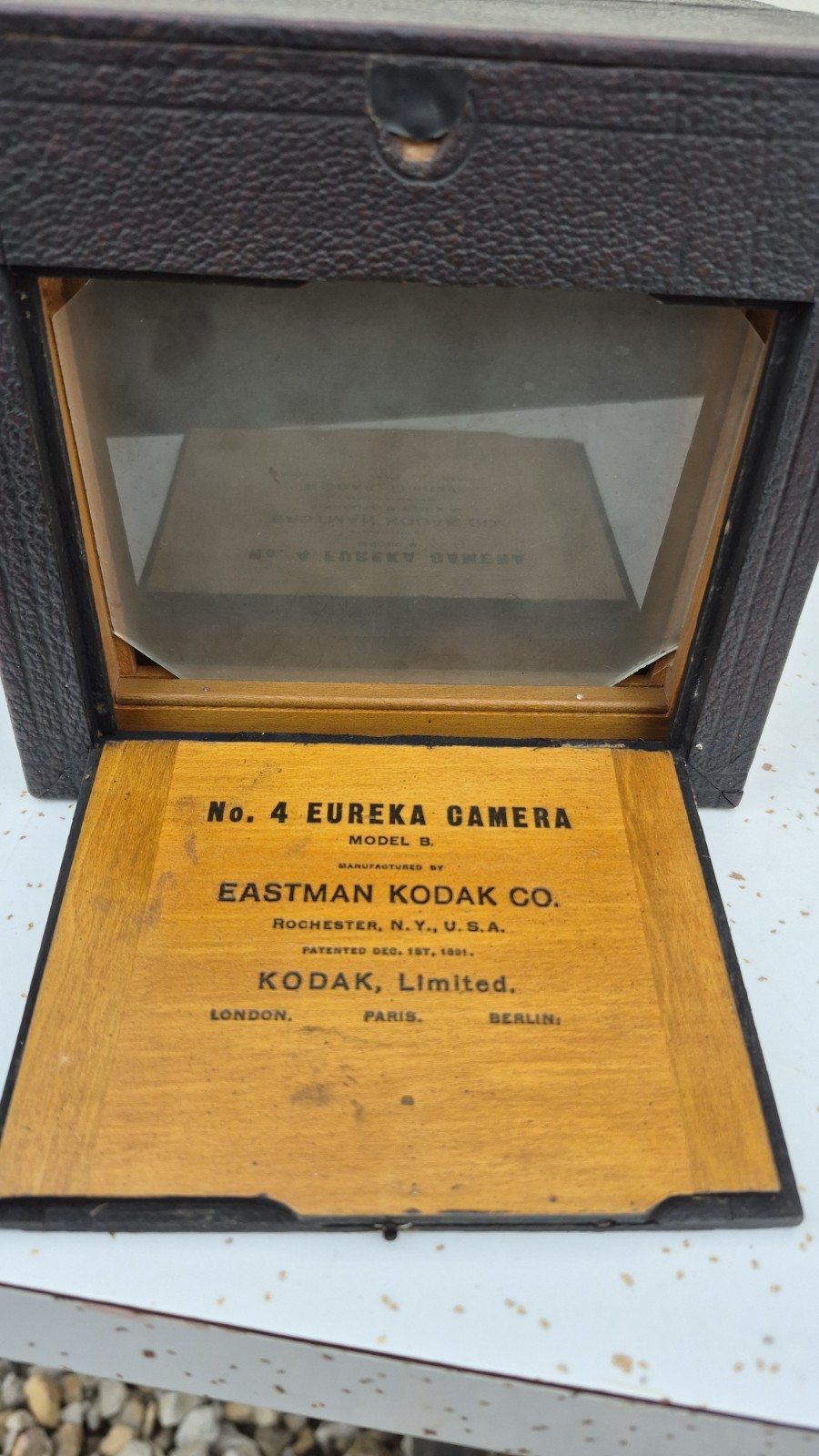 Kodak Eureka Number 4 Box Camera 1899