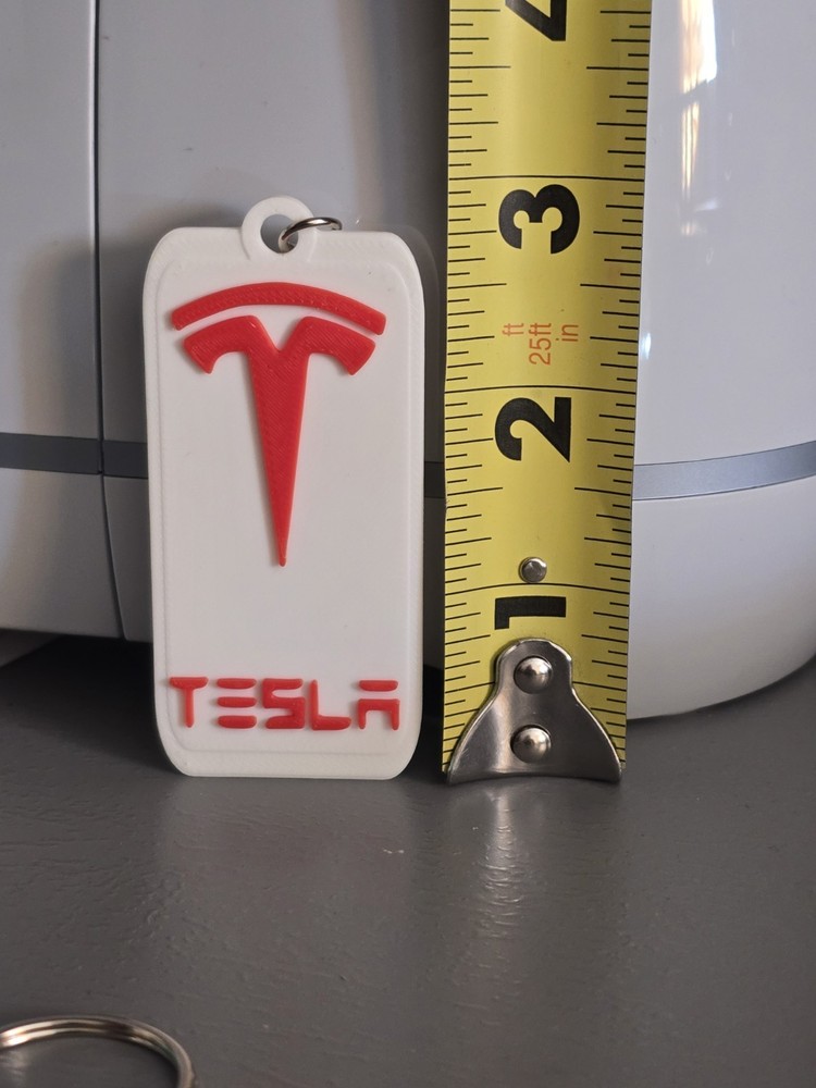 Tesla Keychain