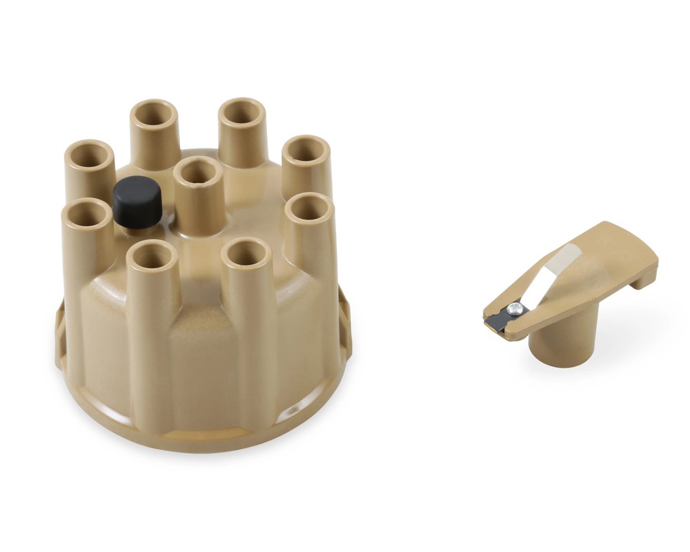 ACCEL 8320ACC Distributor Cap & Rotor - Socket Style - Tan