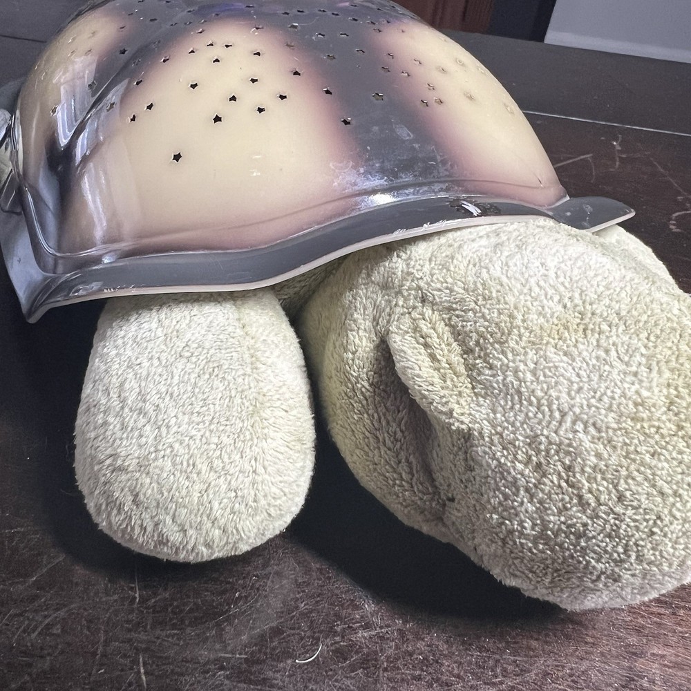 Cloud B Classic Twilight Turtle Night Light Colorful Stars Plush Constellation