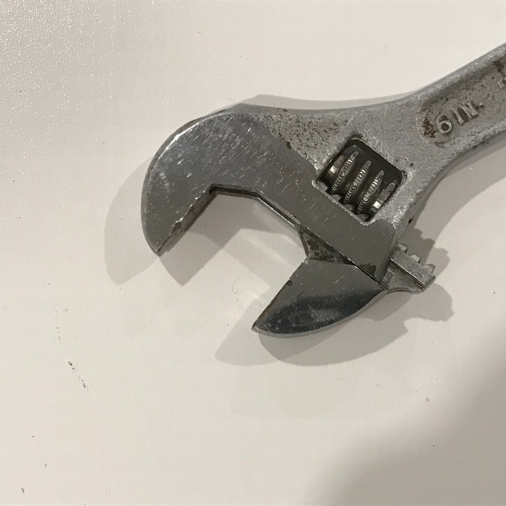 J.H. Williams & Co. 6 Inch Adjustable Wrench