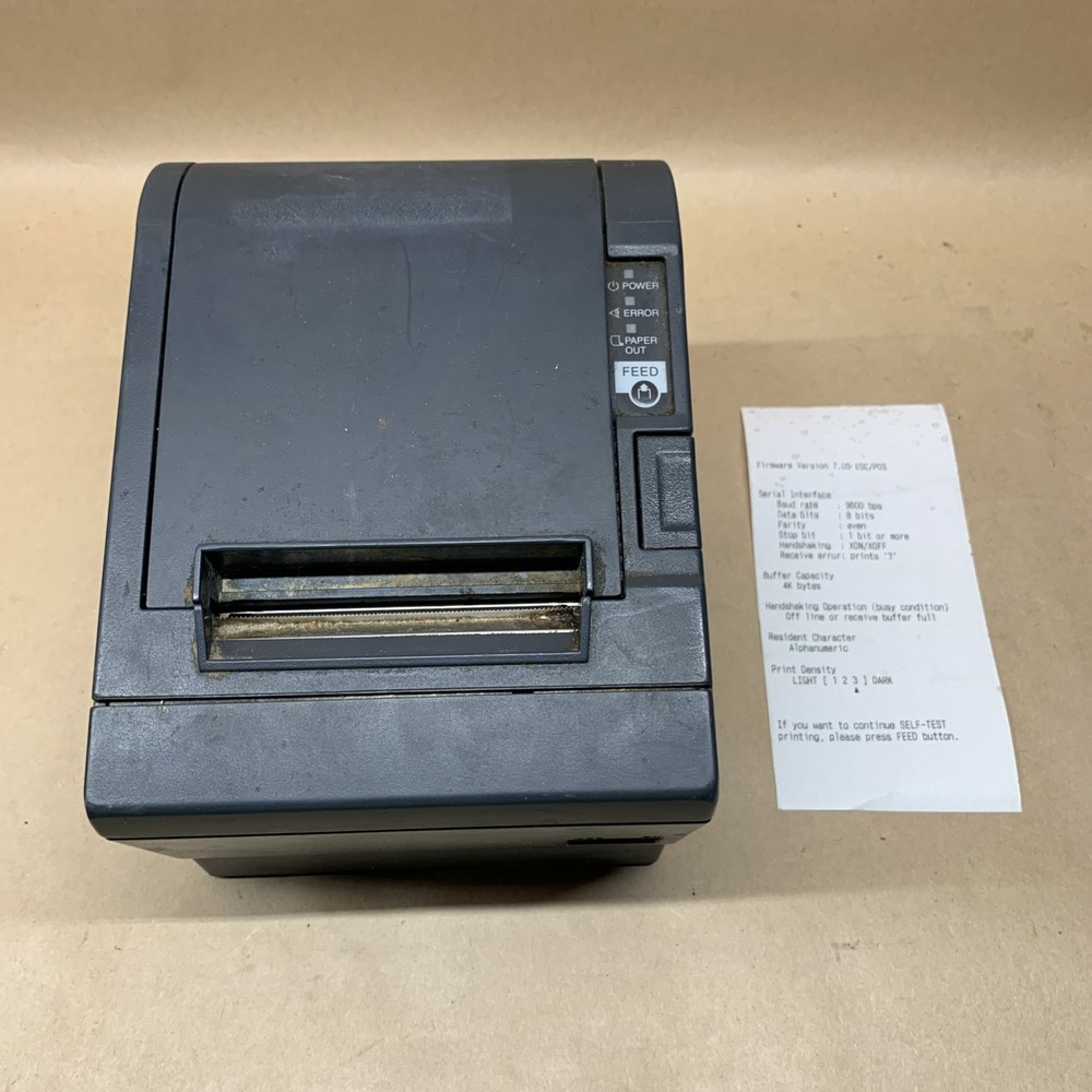 TESTED Epson TM-T88III M129C POS Thermal Receipt Printer Parallel WORKING
