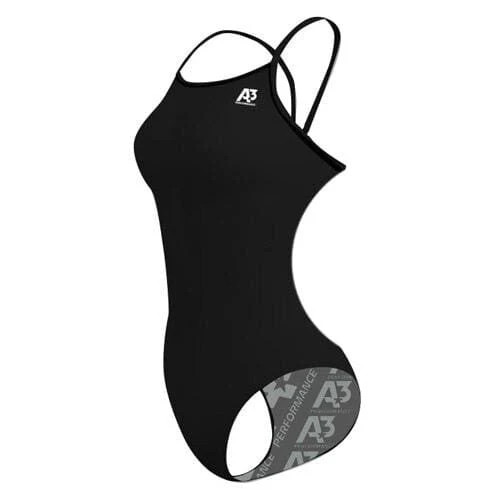 A3 Performance Flashback Poly Black Size 34 Swimsuit NEW! A3XFBP