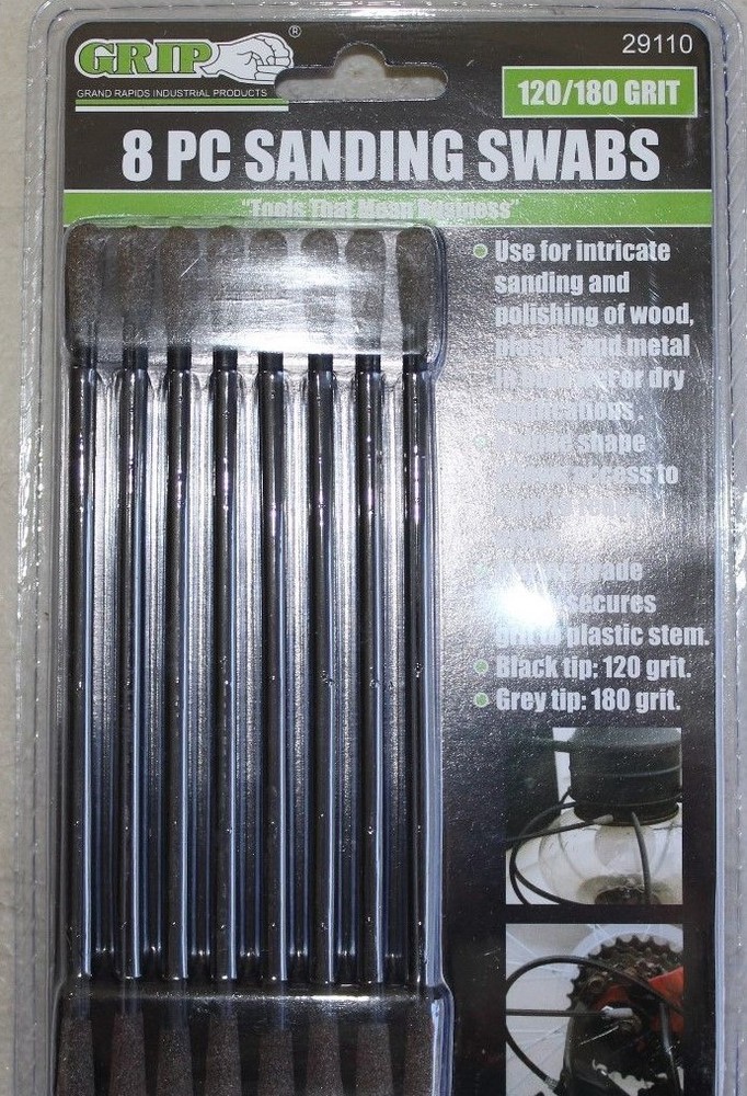 Sanding Swabs 8 piece detail #15010