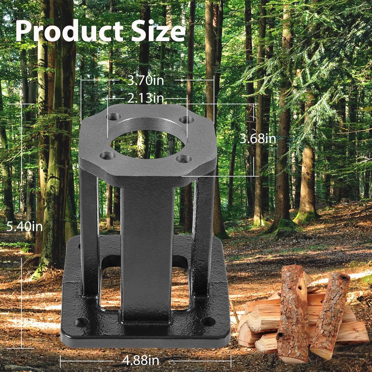 Log Splitter Hydraulic Pump Mount Replacement Brackets for 8-15 Hp Engines