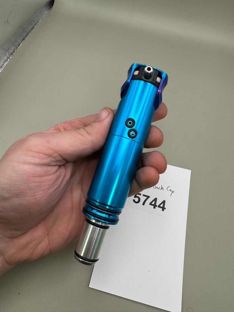 Bob Long VIS Engine VCOM Ripper Back Cap-Gloss Blue