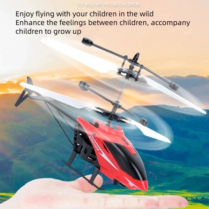 Rechargeable Mini RC Drone Remote Safe Fall-resistant RC Helicopters Drone