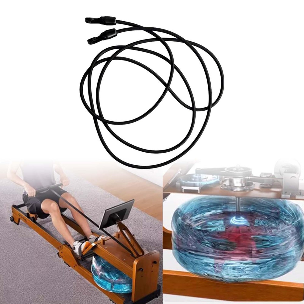 Rowing Machine Pull Belt Practical for Body Building Gym Length 4M Easy to Use