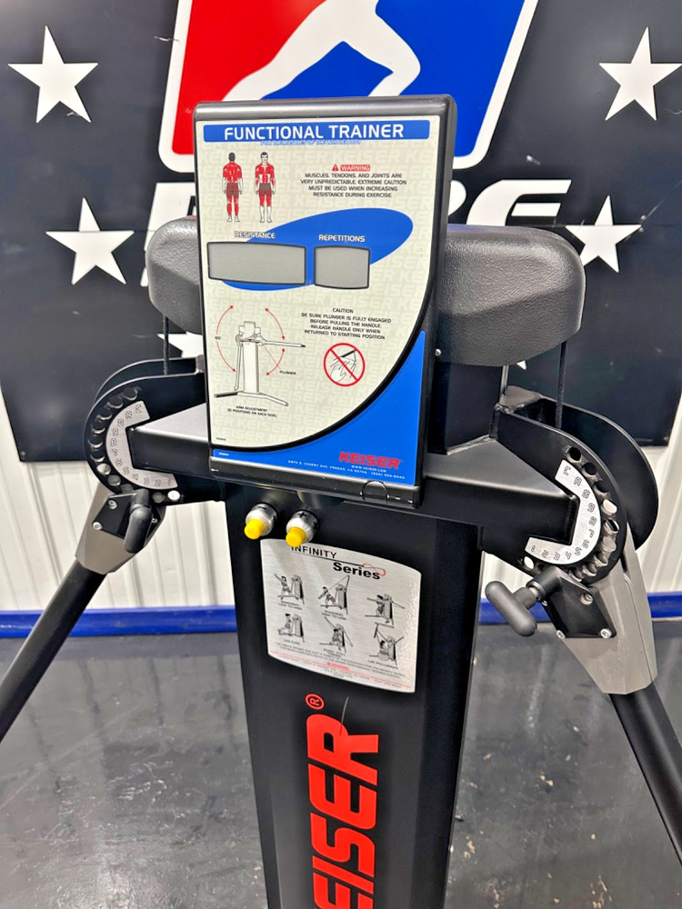 Keiser | Infinity Series Functional Trainer w/ 2 Window Display