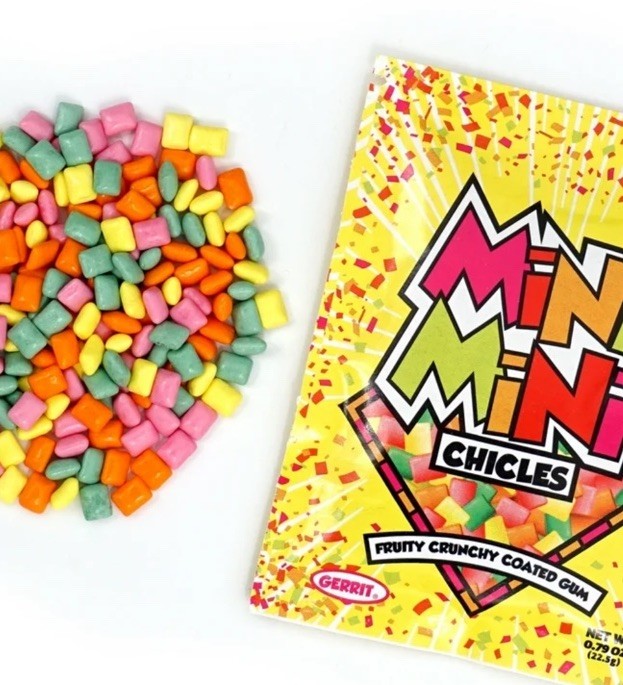 Mini Mini Gum 🍬 | Tiny Bite-Size Bubble Gum | Fun Novelty Candy - FIVE PACK