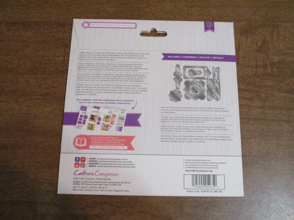 GEMINI PAPERCRAFT DIE ELEMENTS DECORATIVE ACCESSORIES