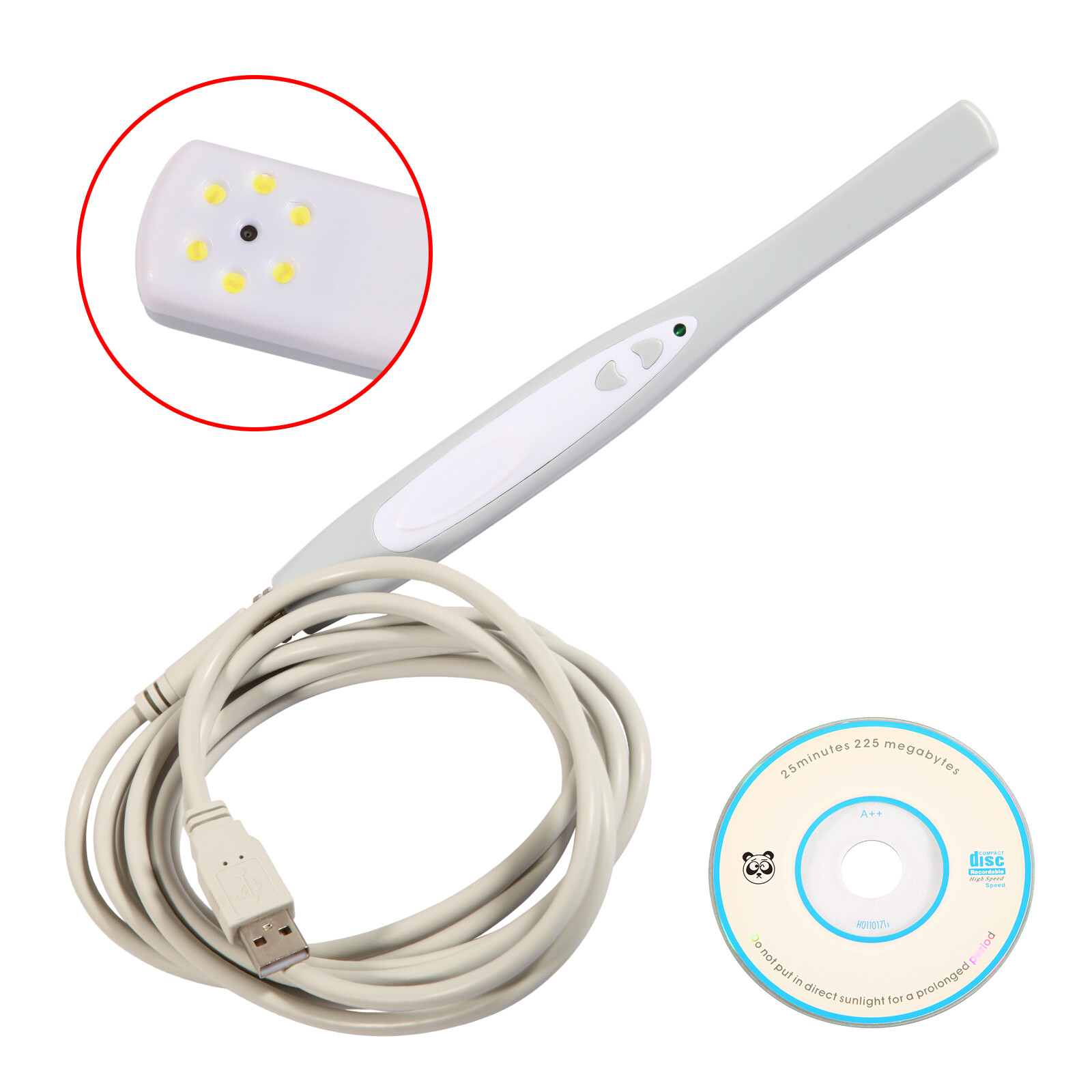 CAM MD740 Dental Intraoral Camera USB Digital Imaging Intra Oral USB-X