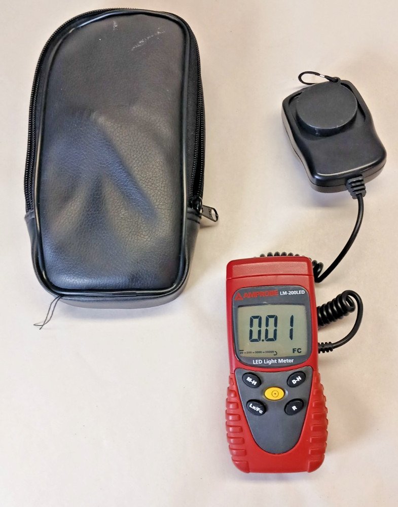 Amprobe LM-200LED LED Light Meter w/ Carrying Case