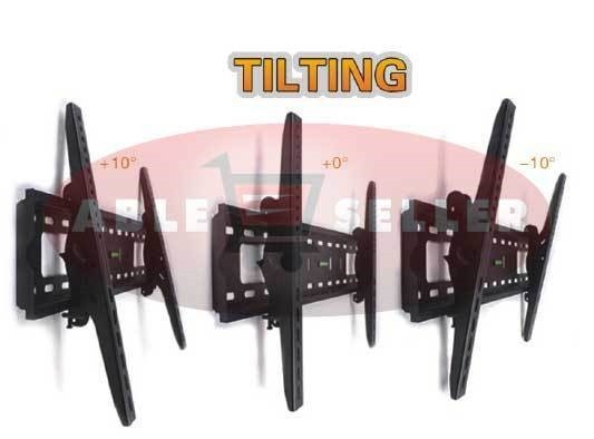 TV WALL MOUNT BRACKET FOR 30- 70" TV LCD LED TILT LOCKABLE