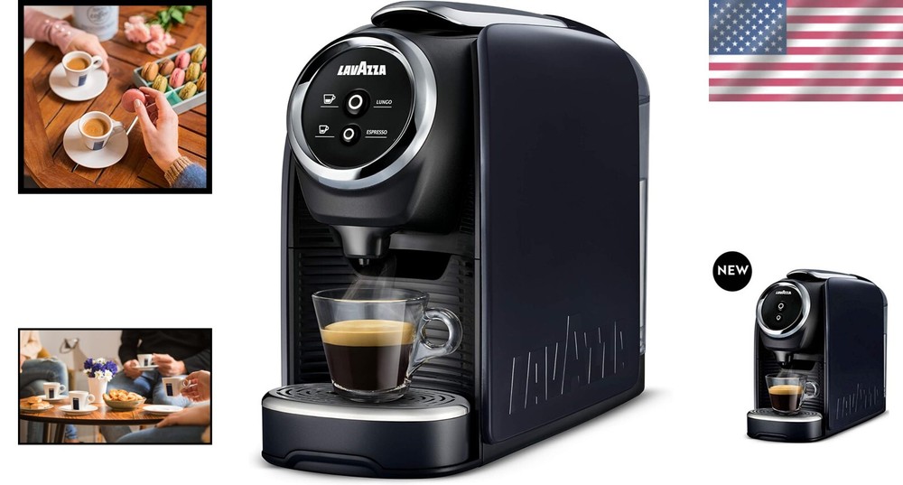 Compact Blue Coffee Maker - 2 Selections & Touch Control for Effortless Brewing