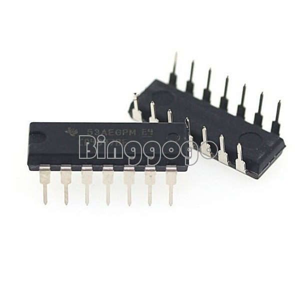 2pcs CD4047BE CD4047 CMOS monostable multivibrators DIP14 DIP-14 TI IC DE