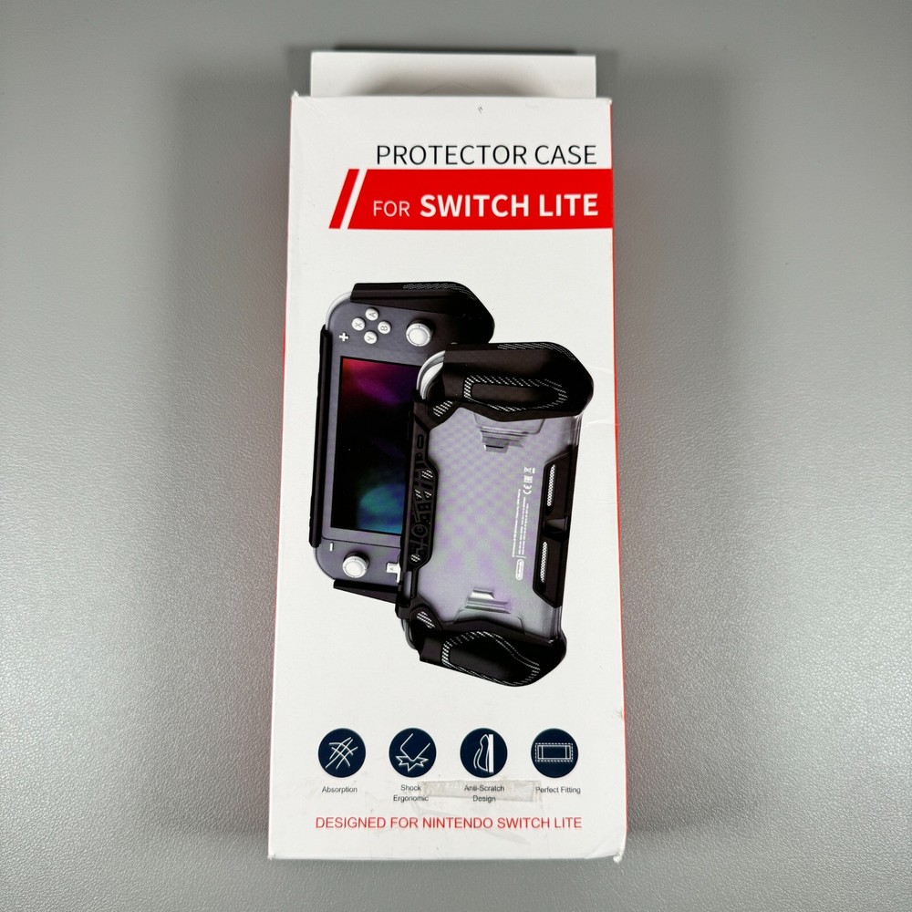 Protective Case designed for Nintendo Switch Lite | Teal Blue Ergonomic Design